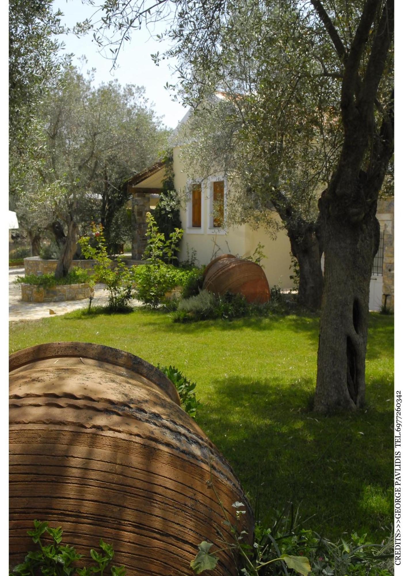 Hotel Gera'S Olive Grove - Elaionas Lesvou Marmaro  Esterno foto